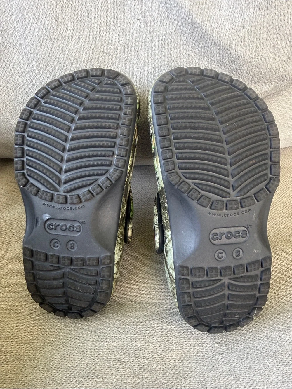 CROCS Kids Real Tree Slip-O with Jibbitz